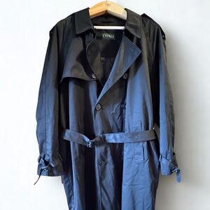 Lauren Ralph Lauren Men's Black Trench Coat